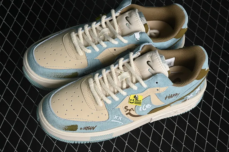 All categories Nk Air Force 1 Air Force series Nk Air Force 1 Fontanka Air Force low-top Nk Air Force 1 Fontanka "Enjoy life" Air Force One customized low-top casual sneakers CW6688-508